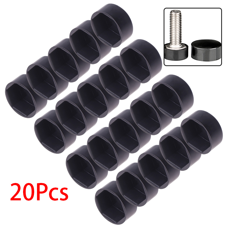 Snapback Hat Flat - 20Pcs Hexagonal Nut Flat Head Plastic