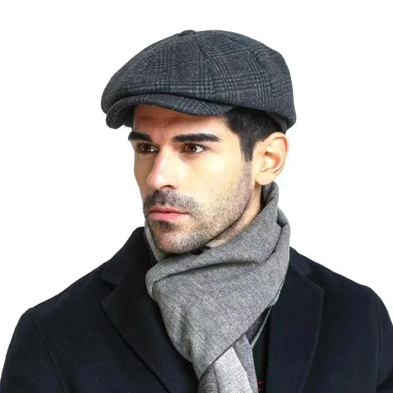 Newsboy Cap Ivy - 64cm Big Head Oversize Plus Size