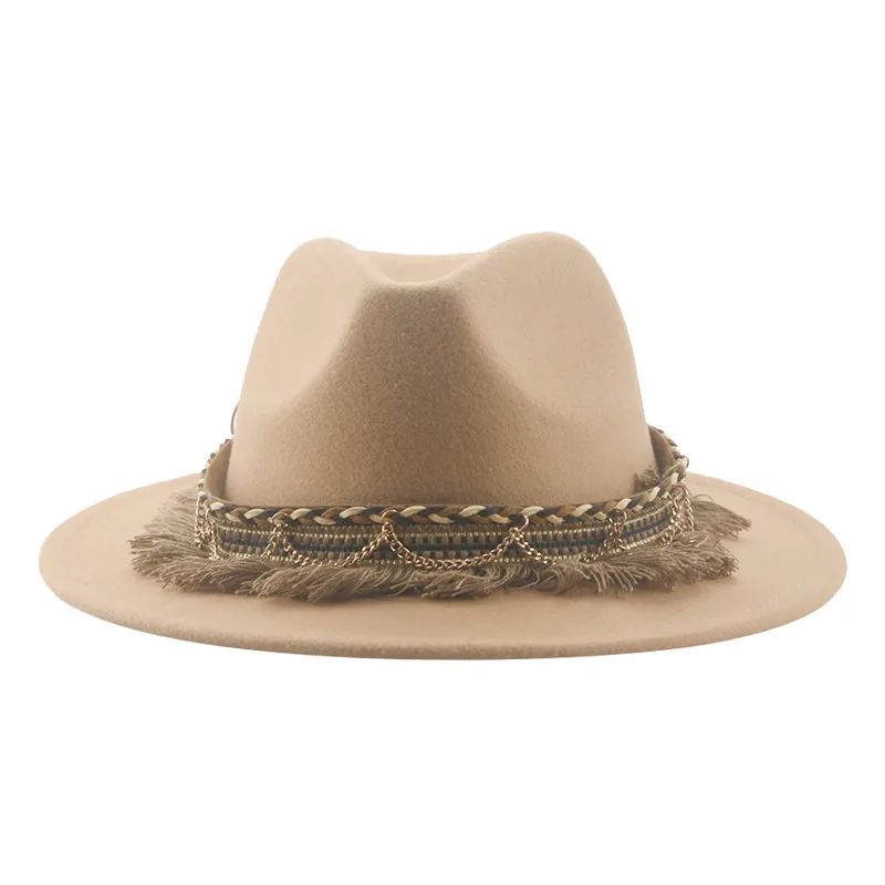 Cowboy Hats Hat Fedora Hat Fel - Fedora Hat Wool 评论和价格