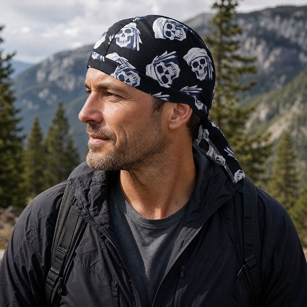 Quick Dry Pirate Hat Adjustabl - Skull Cap Helmet Liner 评论和价格