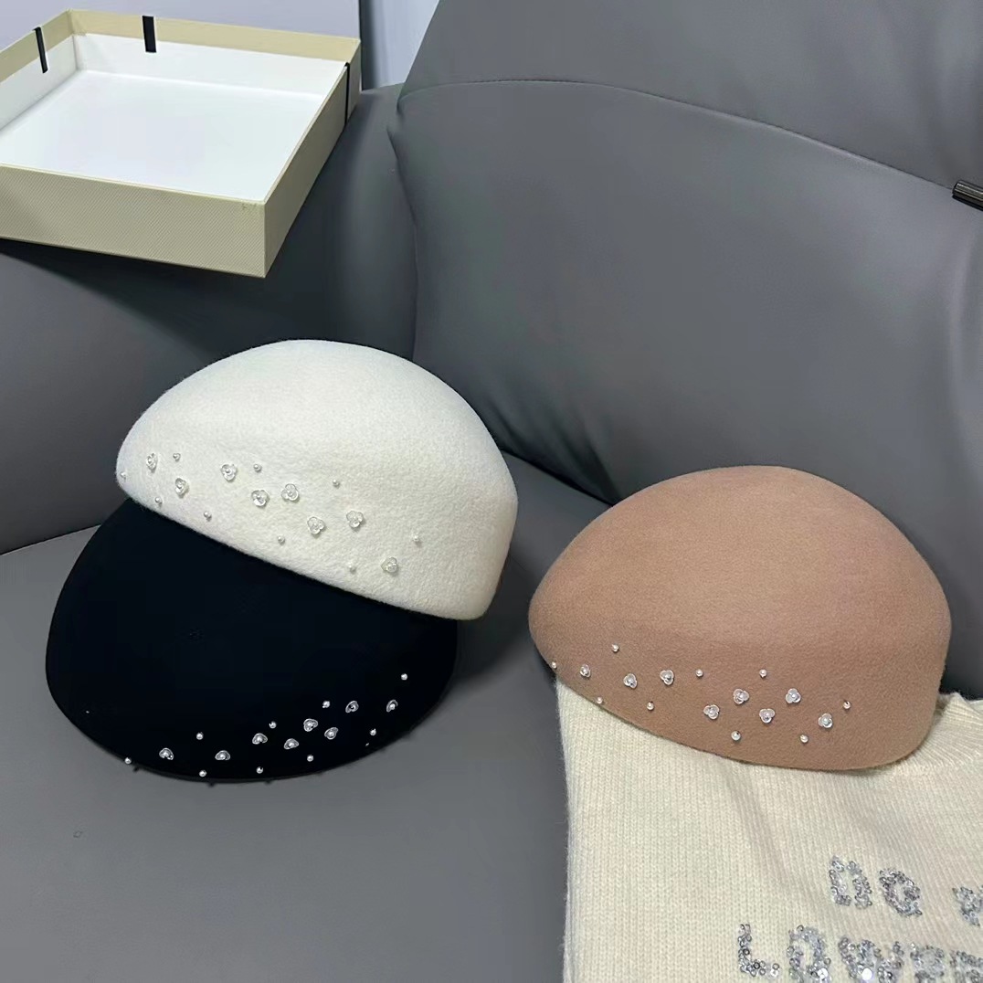 French Entry Lux Wool Beret Wo - Beret French Wool 评论和价格