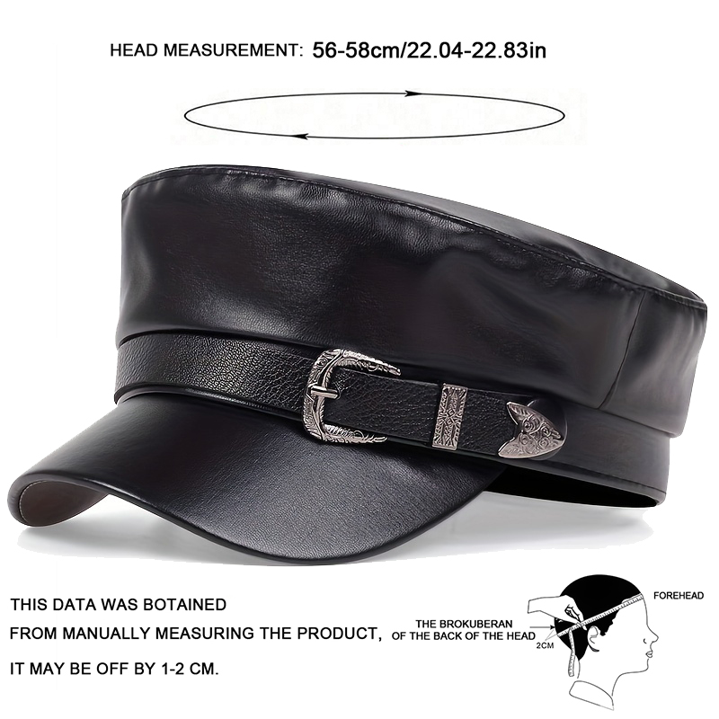 Fashion Women Large Belt Buckl - Snapback Hat Flat 评论和价格