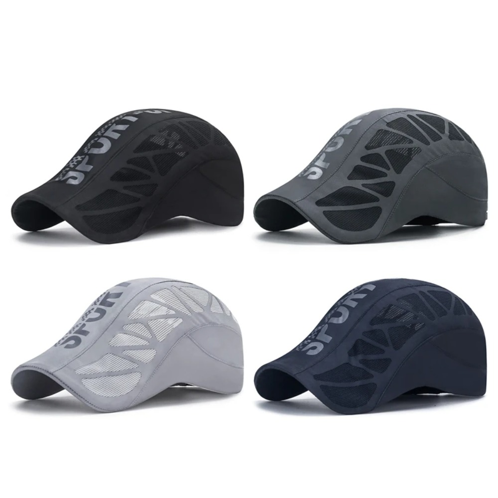 New Breathable Men Quick Dry H - Newsboy Cap Ivy 评论和价格