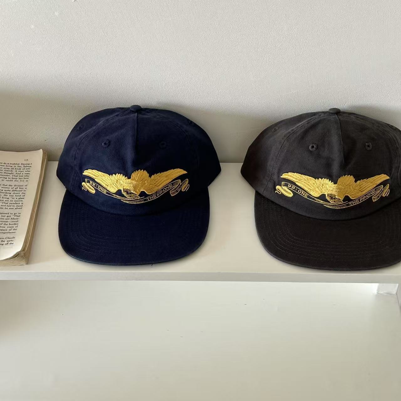 Retro American Embroidered Hea - Snapback Hat Flat 评论和价格