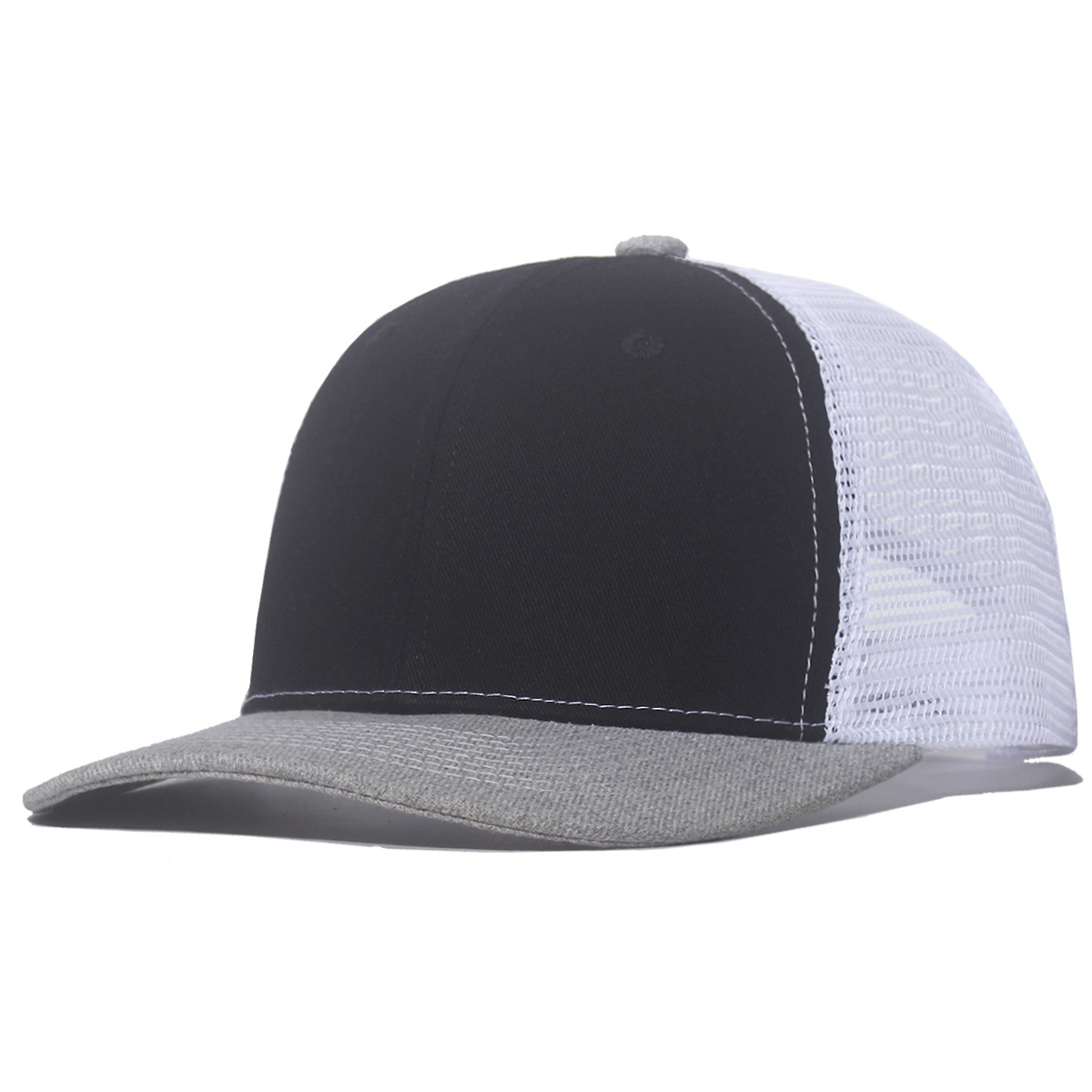 Custom Logo Sport Snapback Cap - Trucker Cap Mesh 评论和价格