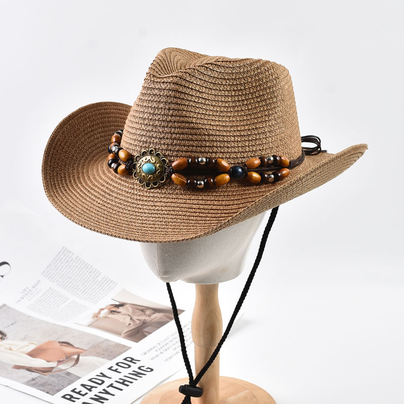 Straw Western Cowboy Hat For W - Cowboy Hat Straw 评论和价格