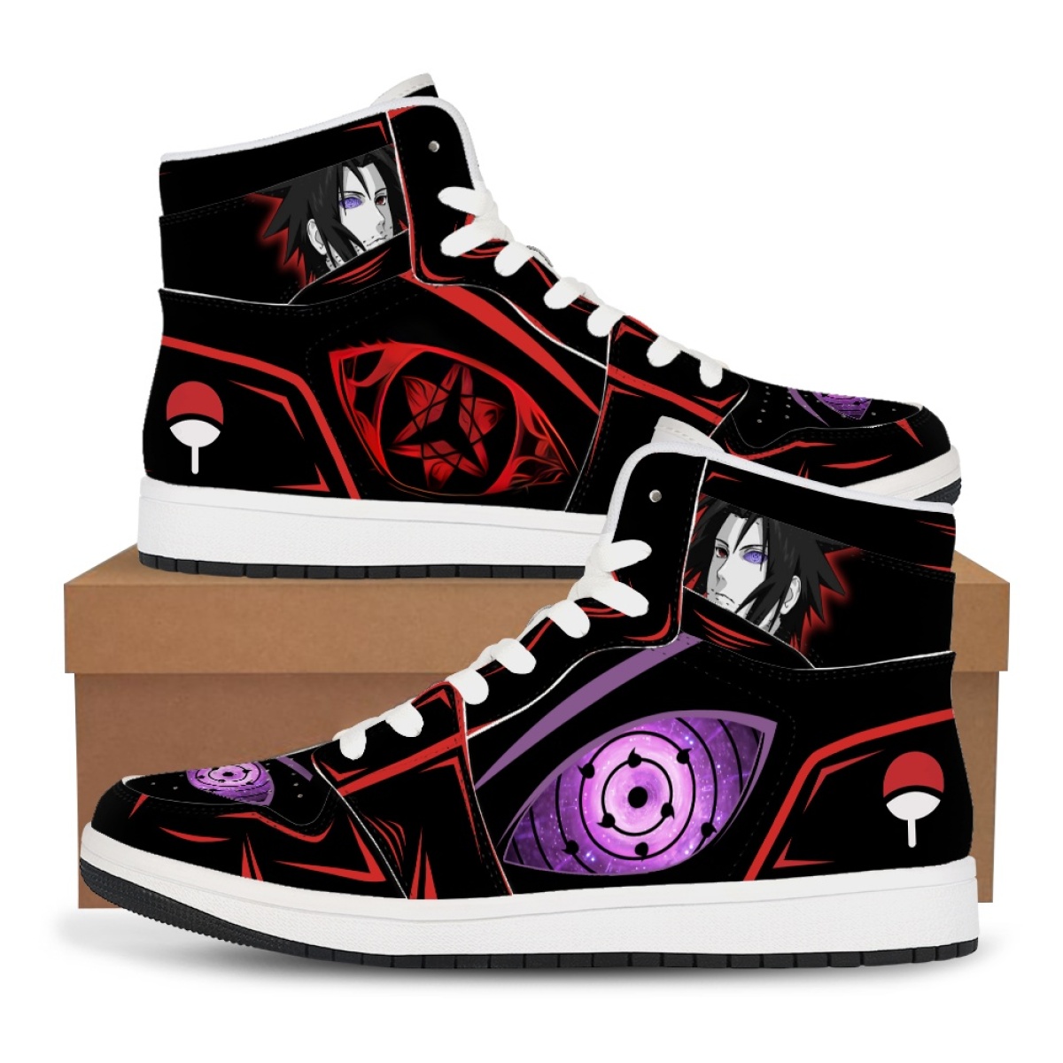 Naruto Anime High-Tops Sneaker - Snapback Hat Flat 评论和价格
