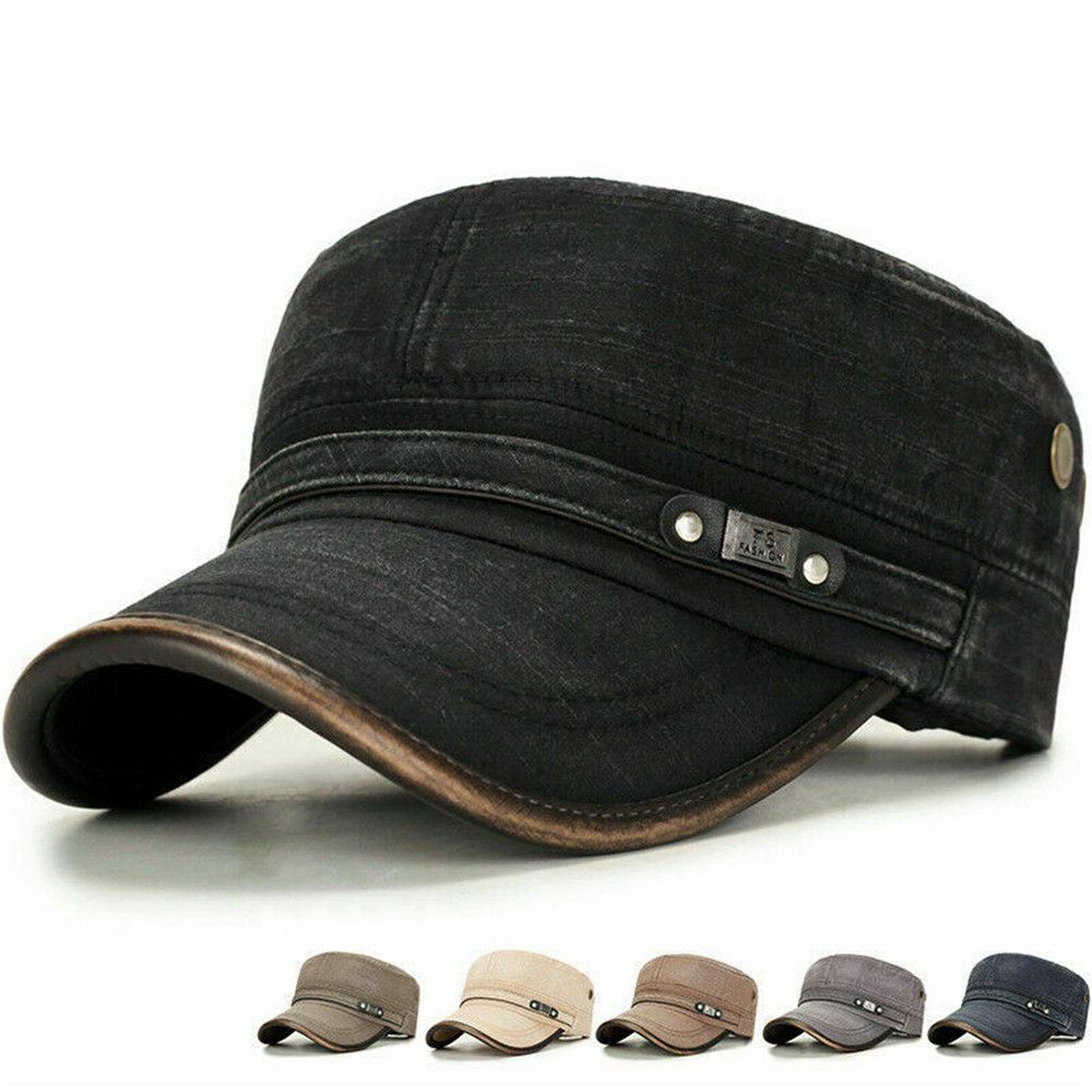 Breathable Flat Adjustable Cap - Snapback Hat Flat 评论和价格