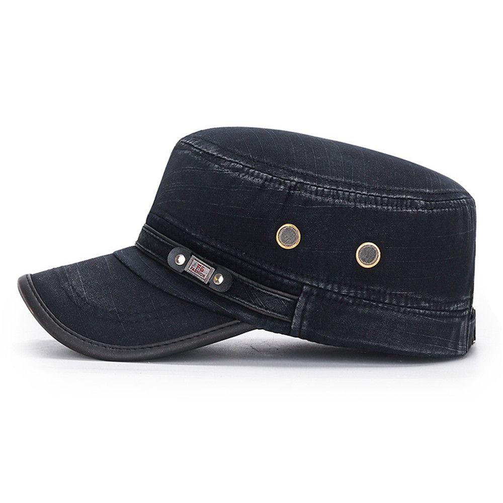 Breathable Flat Adjustable Cap - Snapback Hat Flat 评论和价格